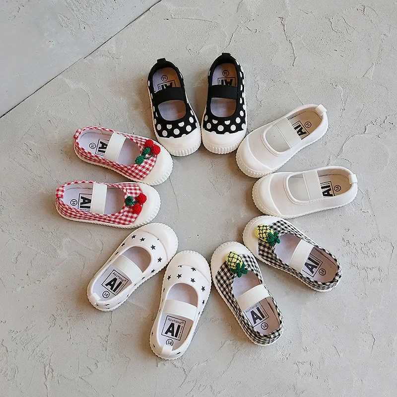Gril Shoe Childrens Casual Shoes Cartoon Gril Sports Shoes 2023 Autumn New Daily Versatile Boys and Girls Canvas Shoes Cute Childrens Shoes Zapatillas