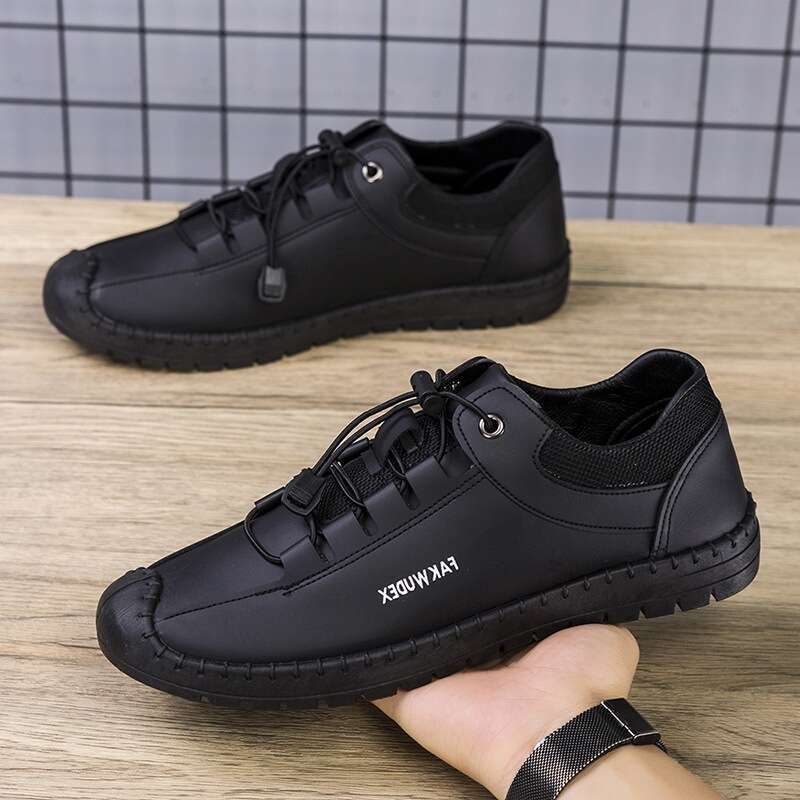 S Breathable Ddmysports Bean For Men Driving Korean Fashion Youth Student Shoes Coffee Outdoor Shoes tudent hoes hoes