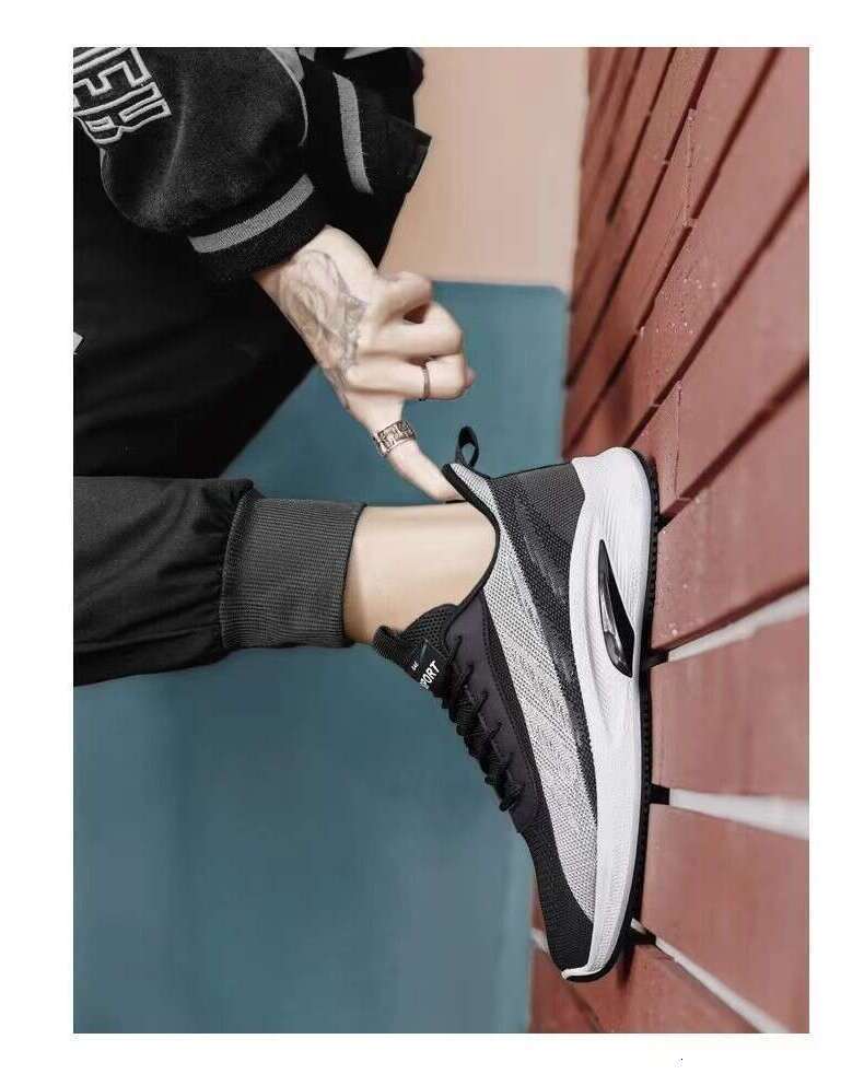 Autumn Men's New Breathable Casual Sneakers Soft Sole Lightweight Running Shoes Free shipping 456