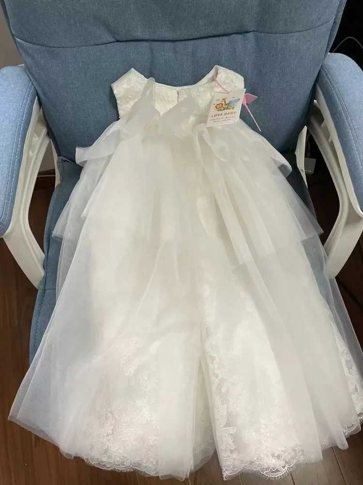 Girl's Dresses Flower Girl Dress Children Birthday Baptism Party Dresses For Wedding A2347 Vestidos Para Casamento Convidados Ropa De Nia