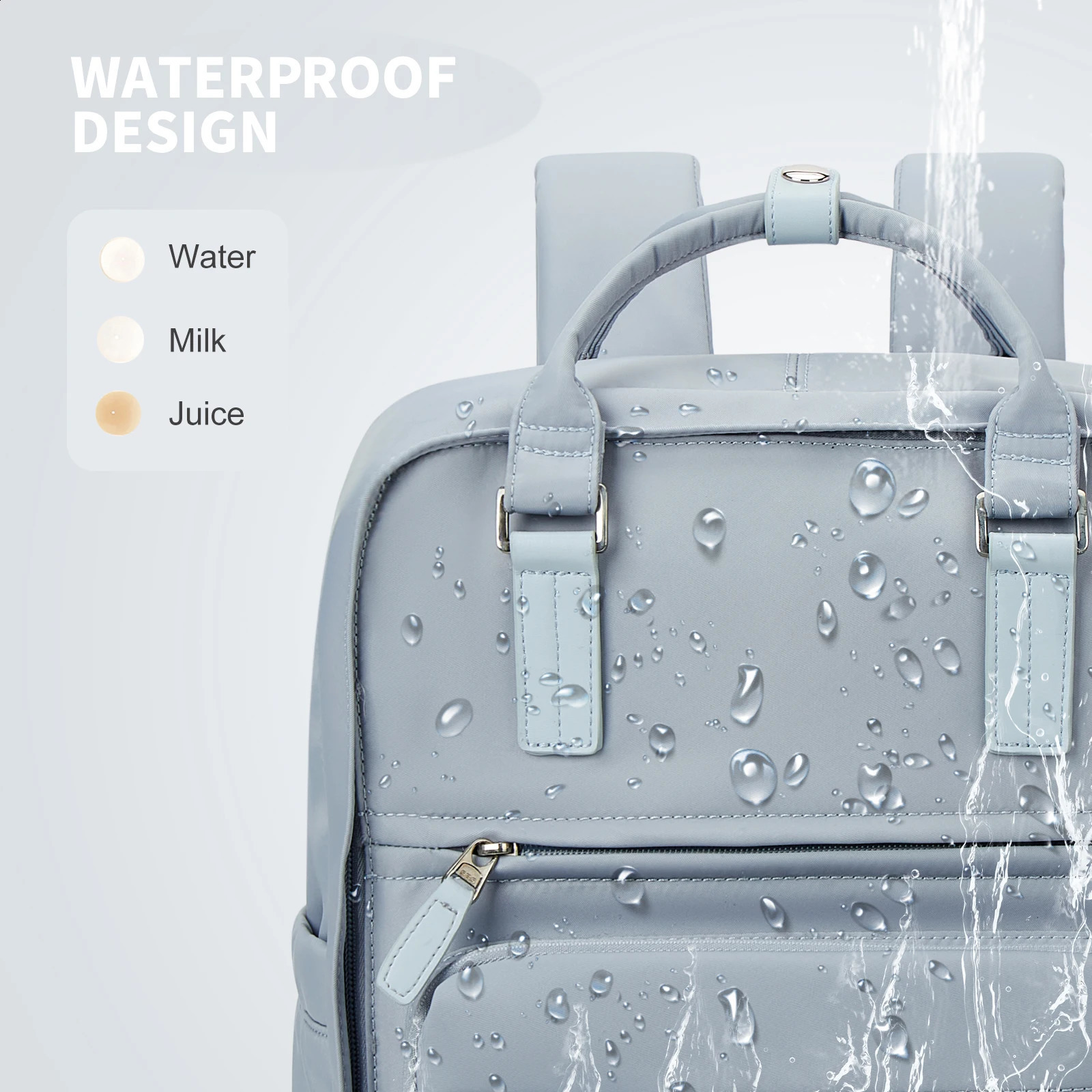 156inch laptop backpack Korean school bag retro university business mens work travel 240730Zl