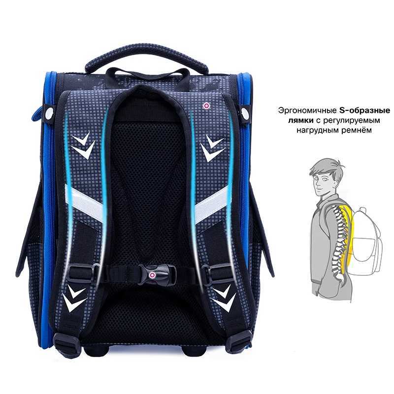 Orthopedic School Backpack For Boys 3D Cartoon Football School Bag Children 1 Grade Backpacks Kids Satchels Bookbag Russia BrandCL240730