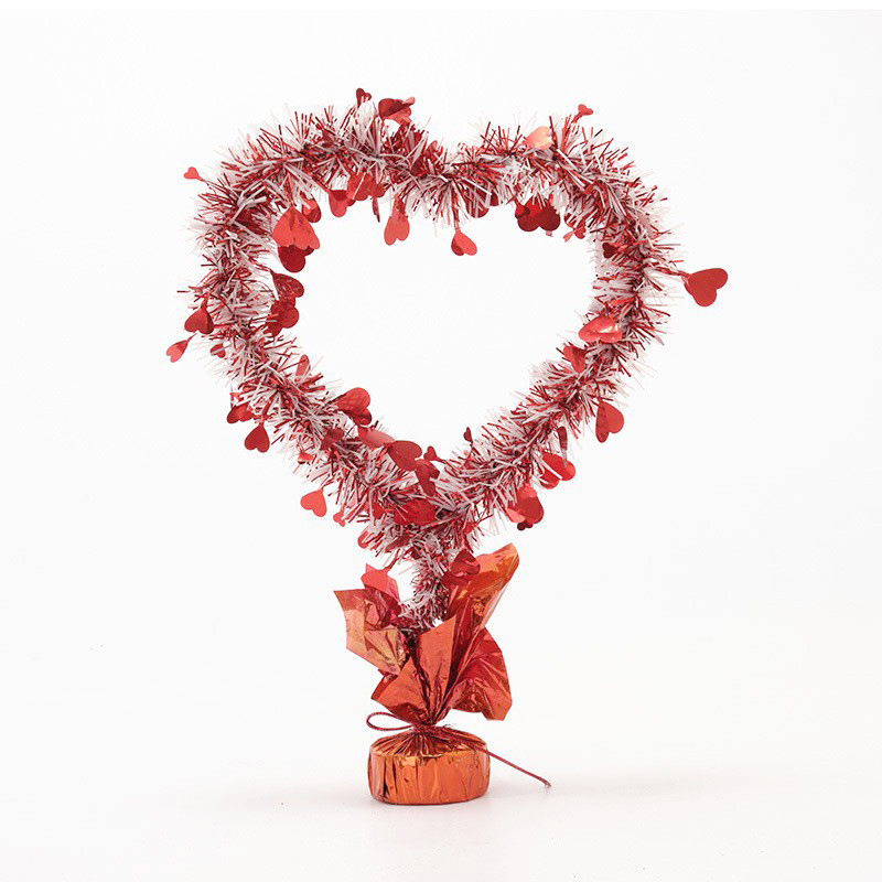 Valentine's Day table floating ribbons wedding wedding supplies birthday decoration ribbons Christmas ornaments table decorations Five pieces per