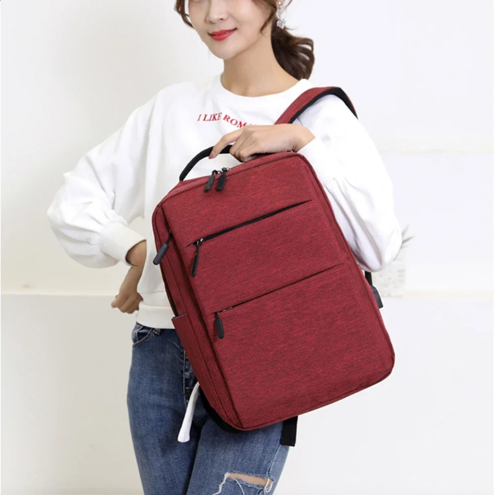 2024 Mens Backpack Multifunctional Waterproof Bags For Male Business Laptop USB Charging Bagpack Nylon Casual Rucksack 240919