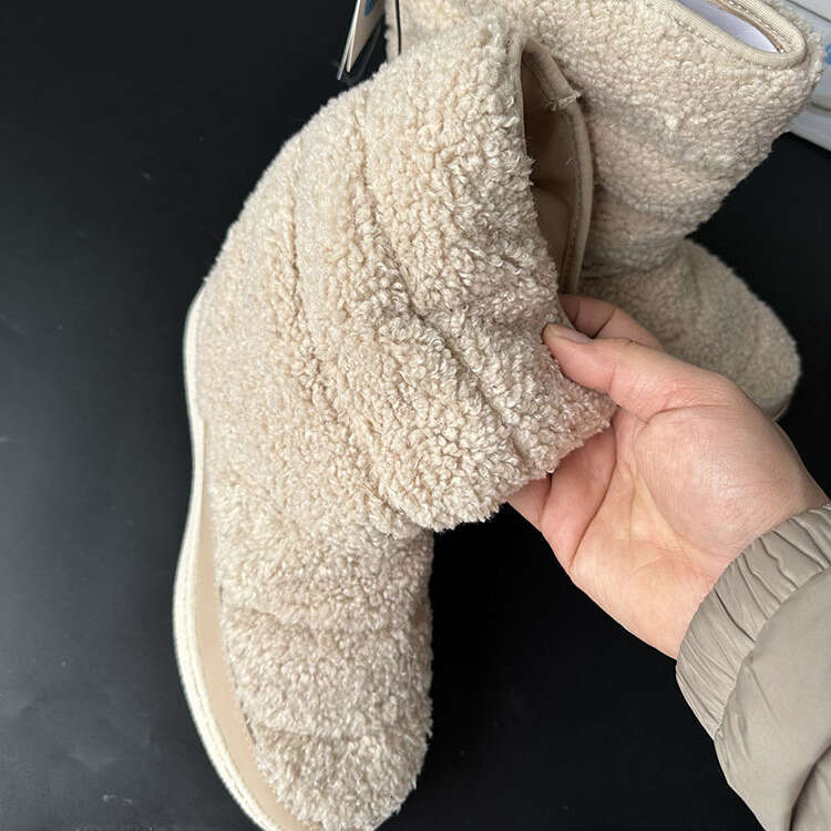 Women Ddmysports S Thick And Warm Winter Flat Cotton Boots With Added Fleece Outdoor Shoes hoes