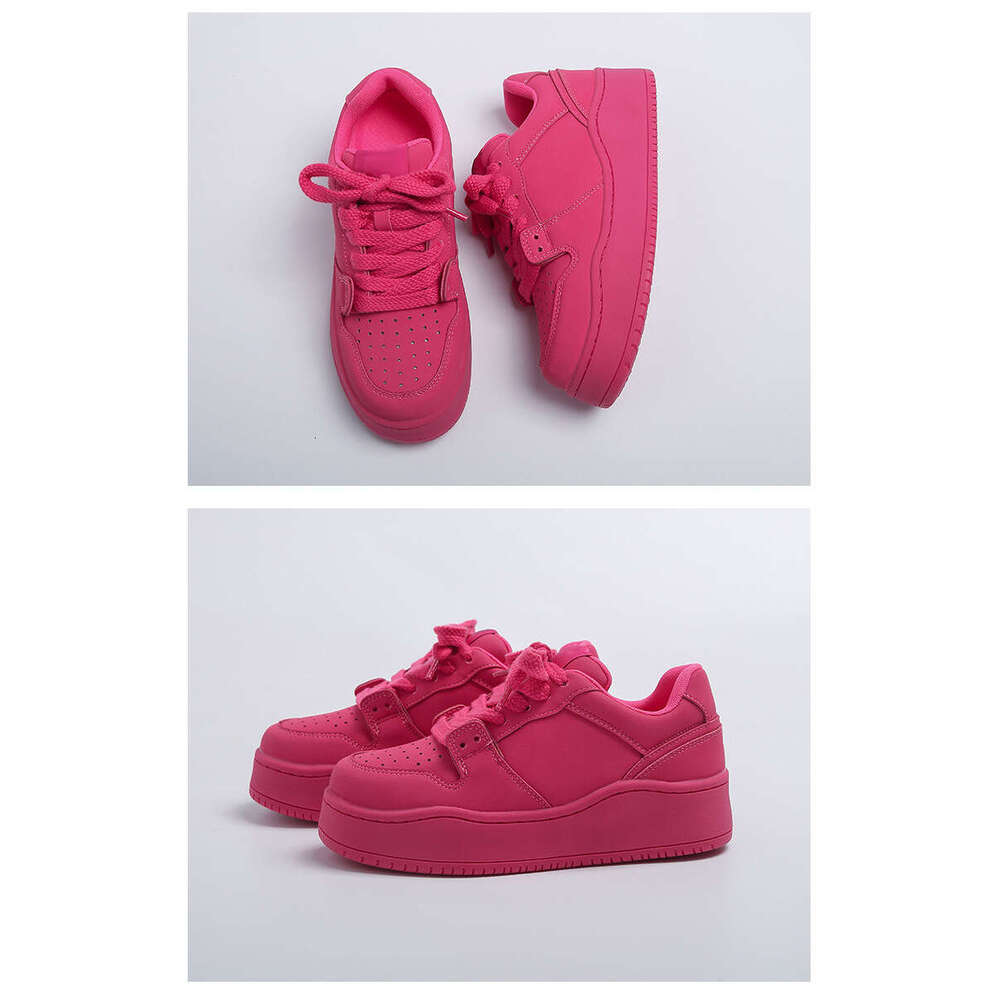 Ddmysports Thick Ddmysports S Soled Board For Women New Bread With Increased Eight Yellow Dad Casual Sports Outdoor Shoes Oled Ports Hoes OUTDOOR