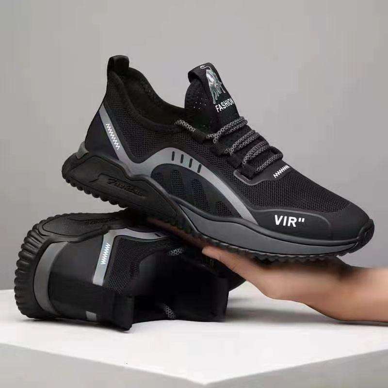 Lace-up Trainer 2024 Fashion Men Casual Comfortable Sneaker Breathable Shoes 456