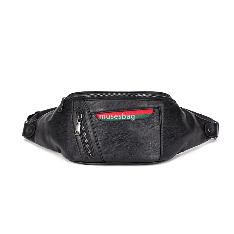 New fashion trend simple chest bag all casual frosted waist pack men's and women's single shoulder crossbody bag wholesale