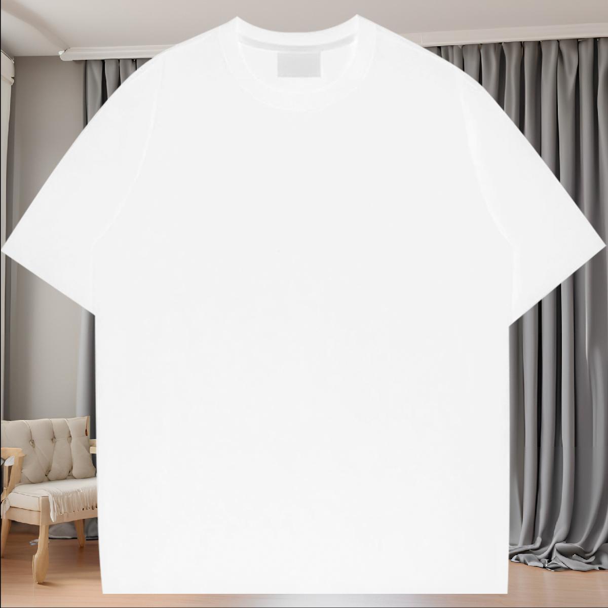 Fashion New Couples T Shirts 230g Pure Cotton Summer Casual scary Round Neck Short Sleeve T shirt Loose Custom Printing Clothes