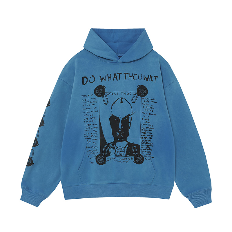2024 New Hoodies Men Woman Good Quality Washed Do Old Autumn Winter Streetwear Vintage Hooded Pullover Sweatshirts