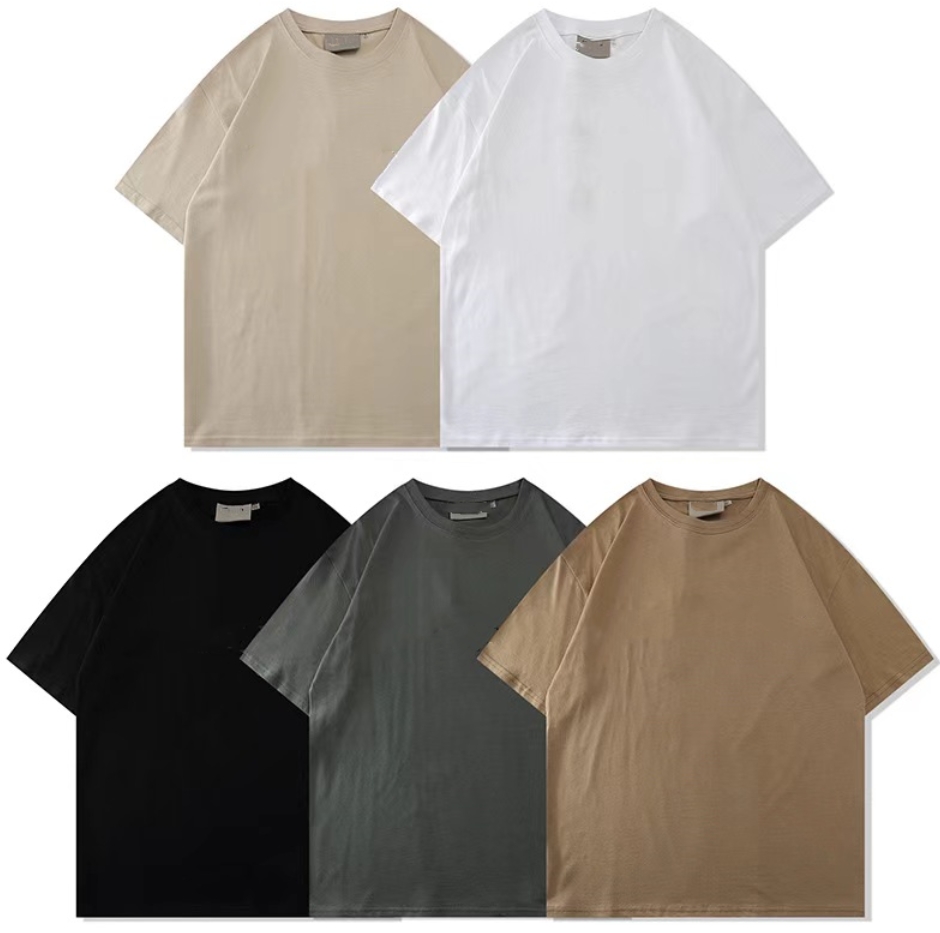 Mens T Shirts Mens T-shirts Women Designer embroidered Thick Cotton Version Summer Tops Man S Casual Shirt Luxurys Clothing tees Street Shorts Sleeve Clothes US S-XL