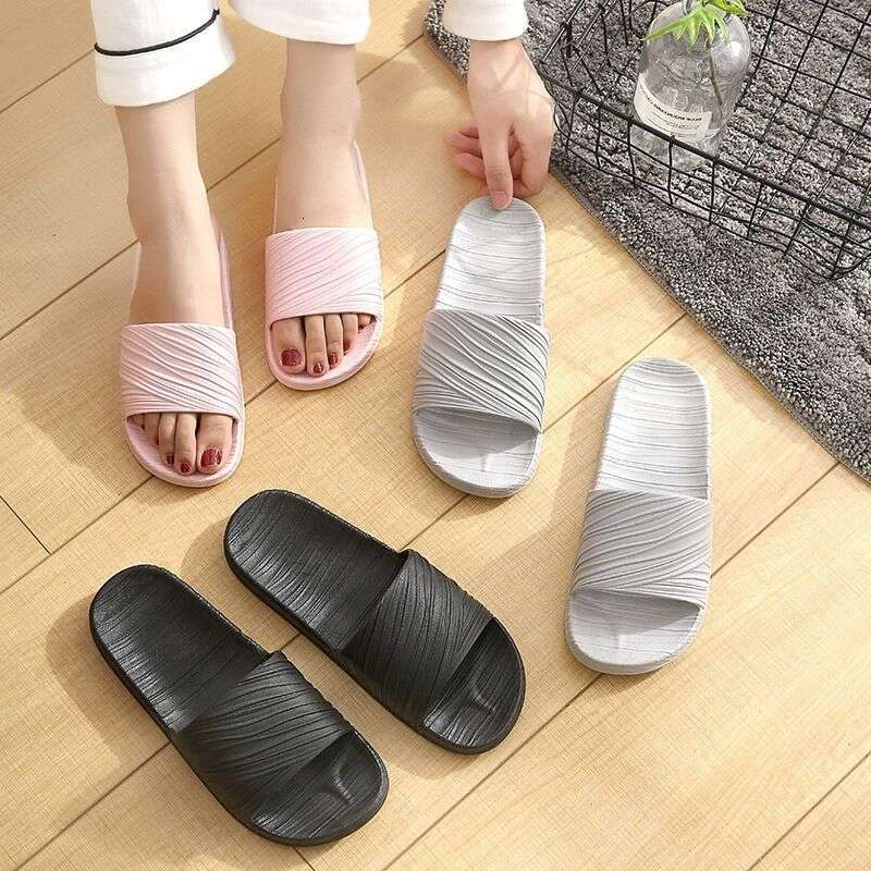 Home slippers for women summer shower for couples cool slippers indoor mens foot baths slippers size