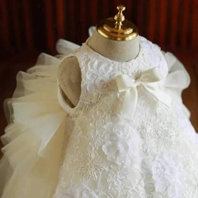Girl's Dresses Flower Girl Dress Children Birthday Baptism Party Dresses For Wedding A2347 Vestidos Para Casamento Convidados Ropa De Nia