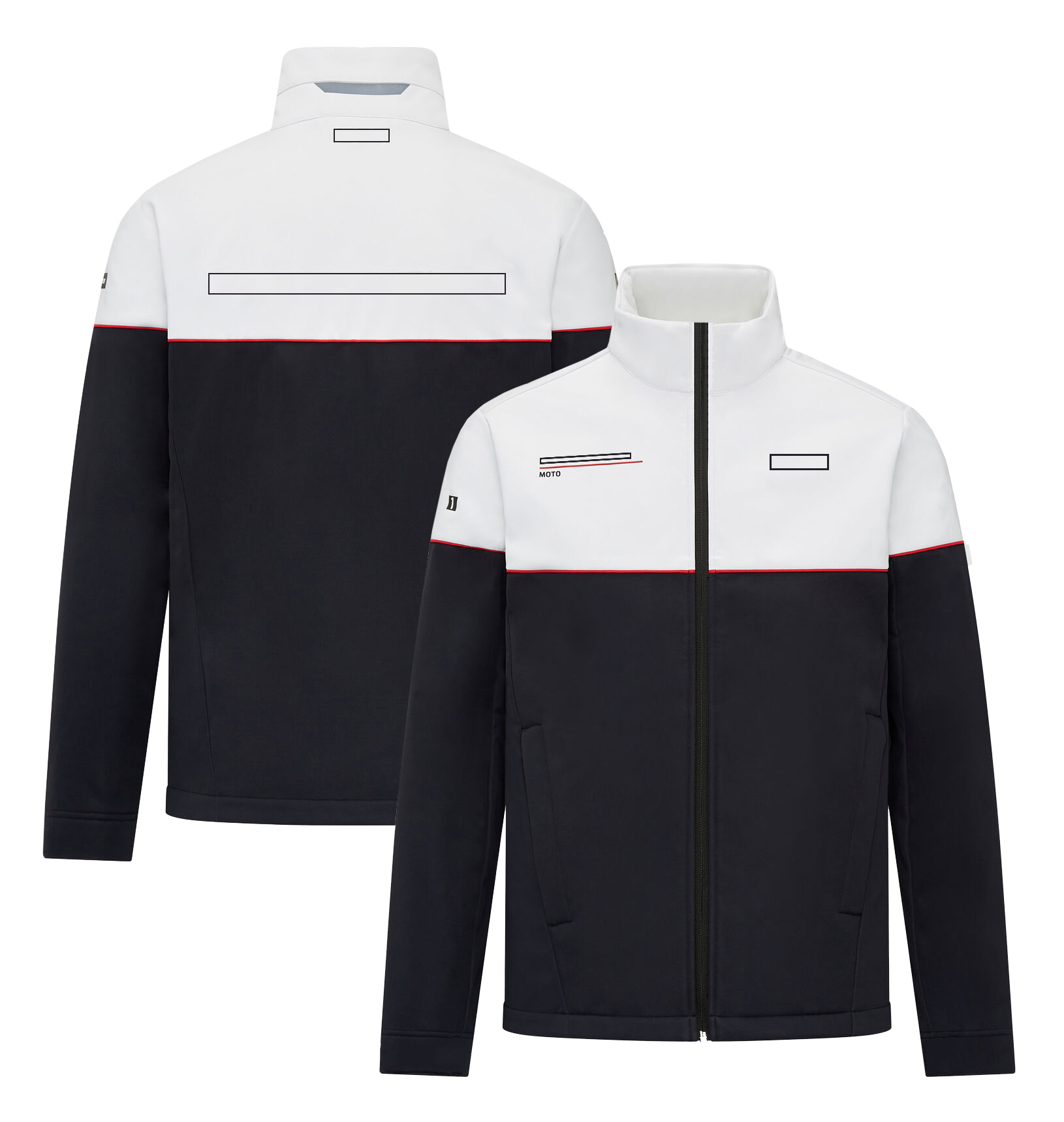 Racing Sports Team Softshell Men's Fashion Full-length Zipper Collar Spring Autumn Brand Sweatshirt Jacket Plus Size free shipping