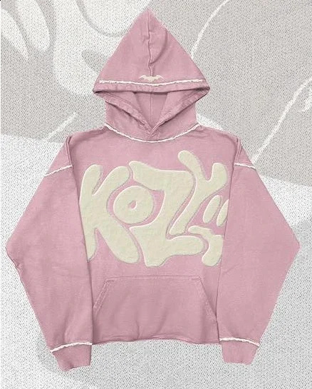 Y2K Streetwear Hoodie Sweatshirt Mens Hip Hop Letter Print Oversized Hoodie Harajuku Gothic Long Sleeved Pullover Hoodie 240727