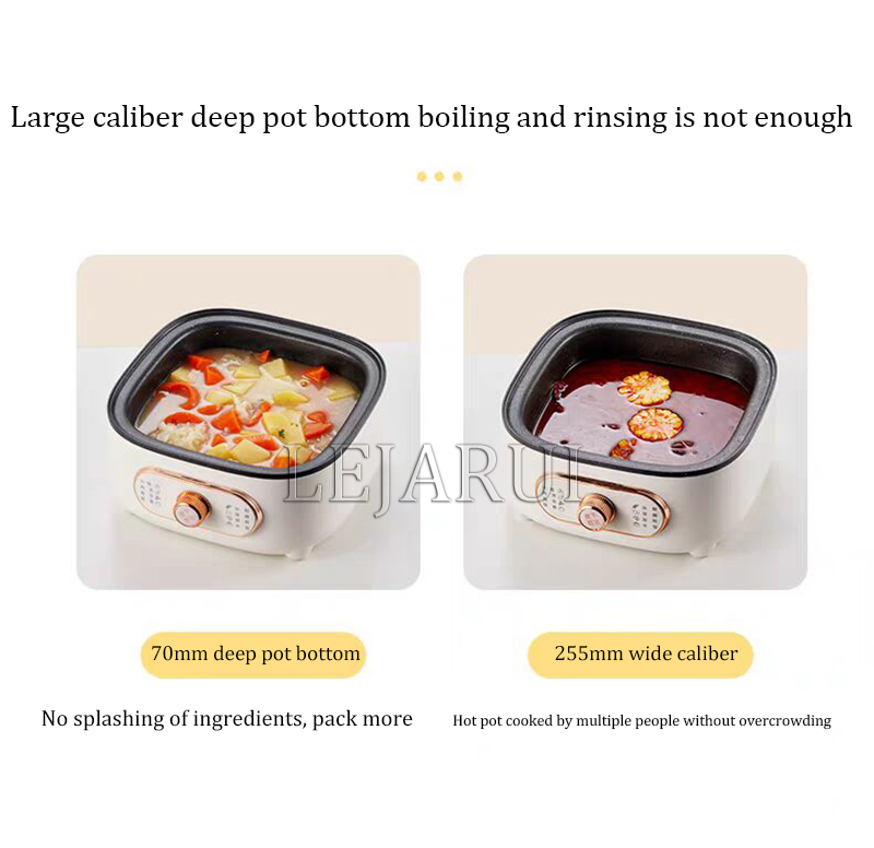 220V Timer Home Use Electric Steamer Portable Stainless Steel Egg Cooker Breakfast Steamer