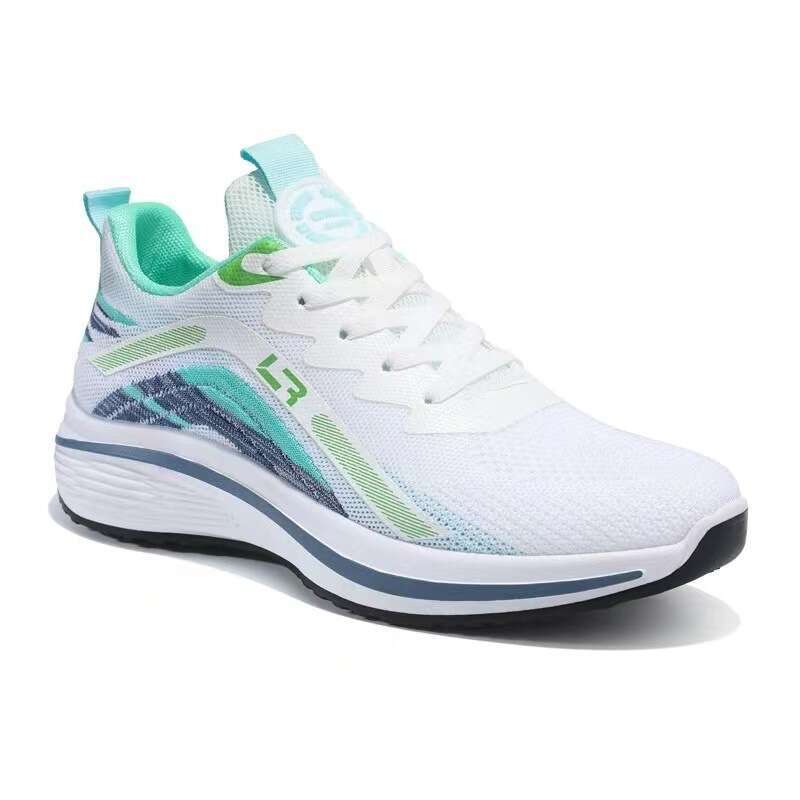 S Autumn Ddmysports Men New Fly Woven Breathable Sneakers Popular Casual Lightweight Running Shoes Free Shipping Outdoor neakers hoes hipping