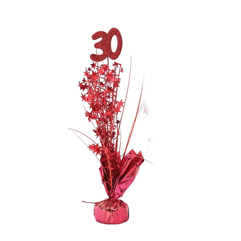 Birthday Decoration Ribbon Christmas Crafts Ornaments Table Decoration Columns Digital Table Decoration Wedding Celebration Supplies Five pieces per p