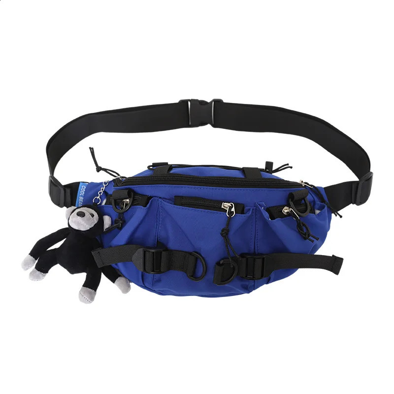 Punk hiphop multifunctional casual sports chest bag mens technical clothing tactical cross body motorcycle waist 240821