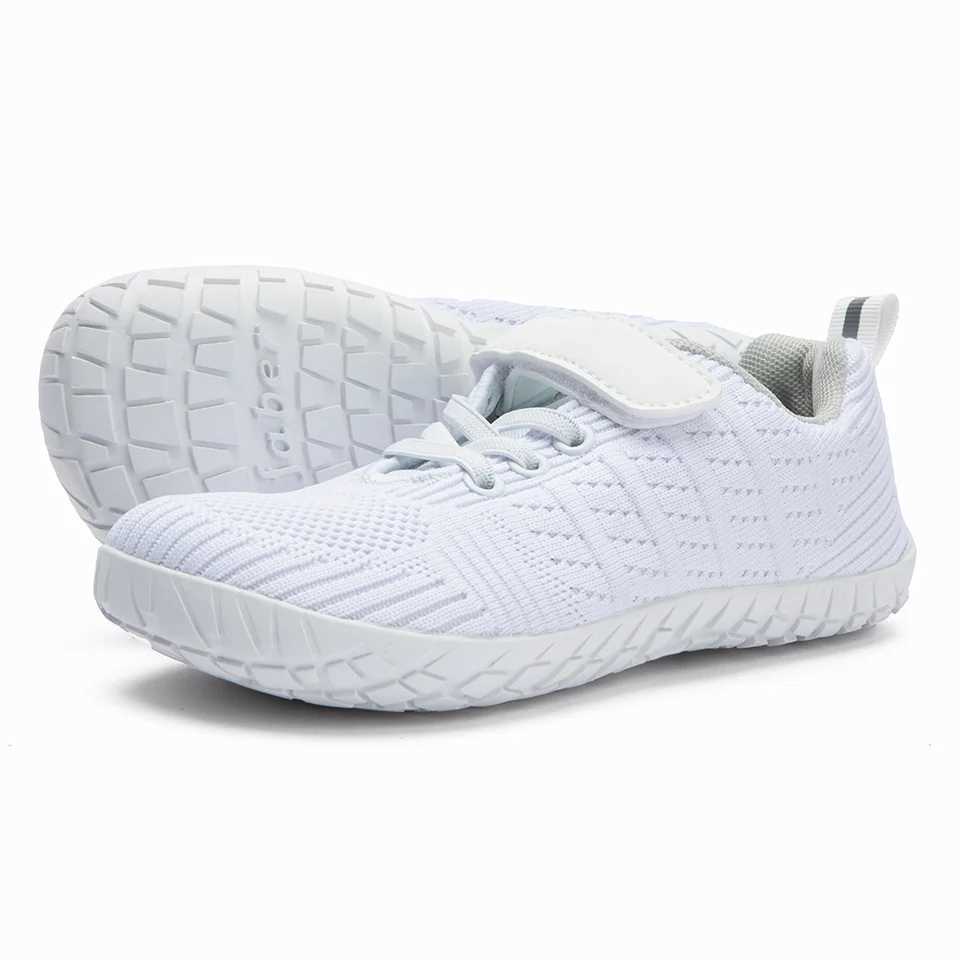 ZZFABER Barefoot Sports Shoes Childrens Mesh Flexible Shoes Soft Casual Shoes Suitable for Boys and Girls Sports Running Shoes X250409