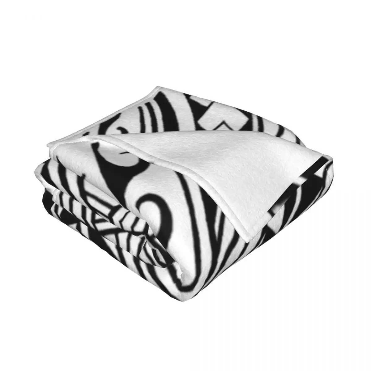 Hand drawn polynesian tribal Throw Blanket blankets and throws decorative Fluffy Softs Quilt Blankets Y240730