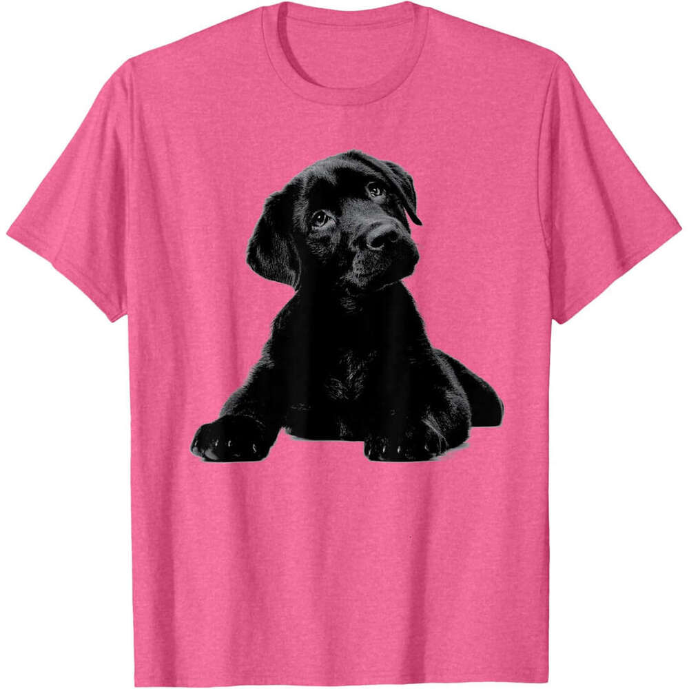 T shirt Mens Black Lab Puppy Graphic Tees Men - Dog Mom Shirt T-Shirt shirts tshirt graphic tee Casual tops summer clothes Short sleeve Free shipping