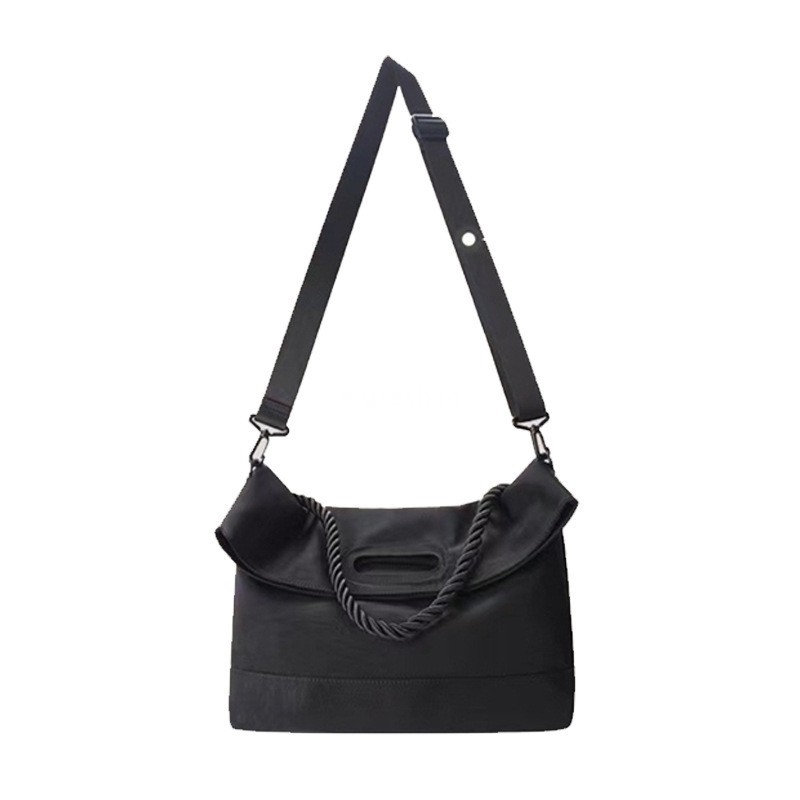 Korean version nylon crossbody bag female messenger bag New college students class large capacity tote bag