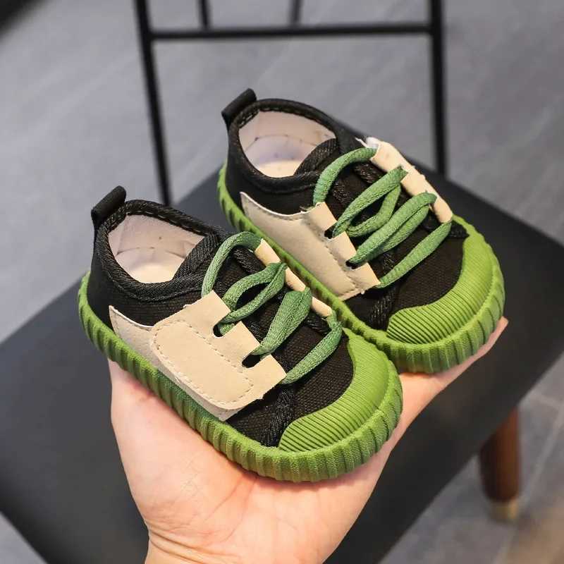 Tennis baby girl boy casual shoes Spring and Autumn fashion baby childrens sports shoes Comfortable soft soled childrens canvas shoes X250409