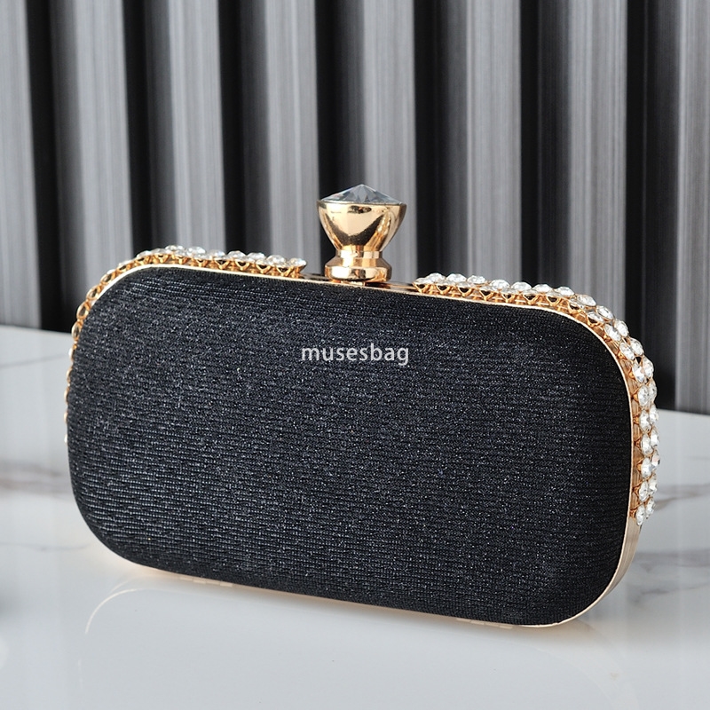 Europe and the United States dinner bag new evening bag cross-border niche design high-grade crossbody with diamond hand hold bill of lading shoulder 