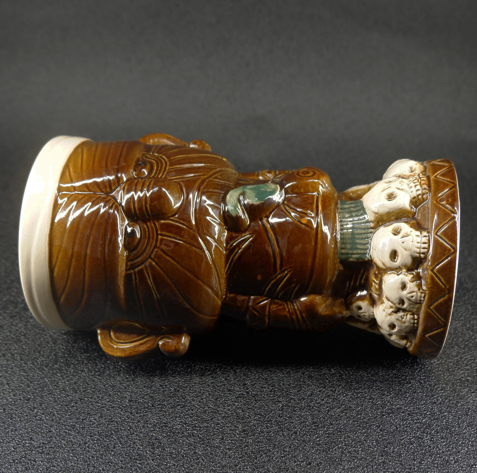 Maori Chiefs Tiki Mug Barware Cocktail Mugs Beer Wine Cup Art Ceramic Cup Wine Accessories Ceramic Crafts Bar Tools 240730