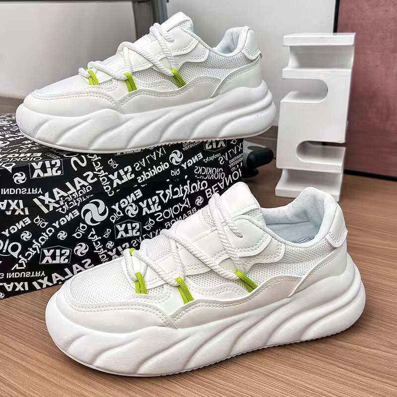 Men Sports Minimalist Design Athleisure New Trendy Clunky Shoes Fashion Sneakers Grey Free shipping ss size