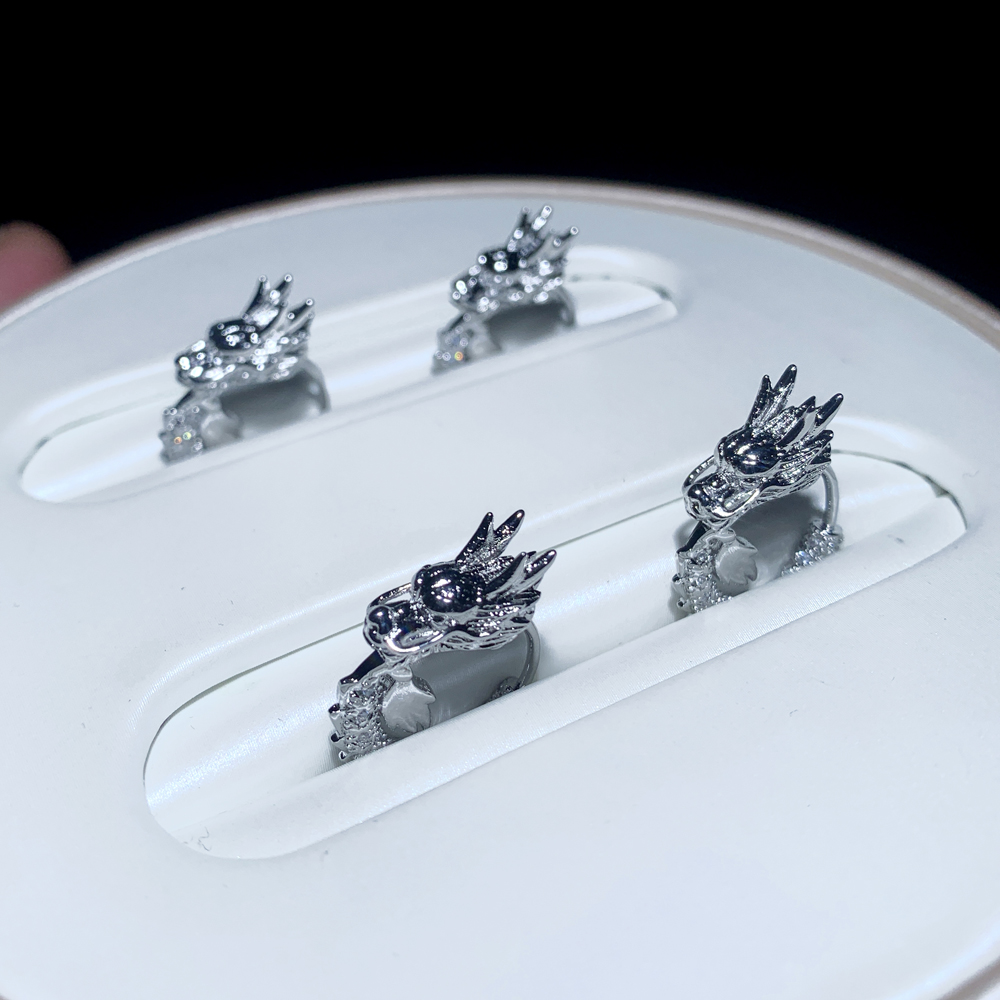 Circle Hoop Earrings Men and Women: Micro Pave Bg Zircon Iced Out Fashion Jewelry for Daily Wear