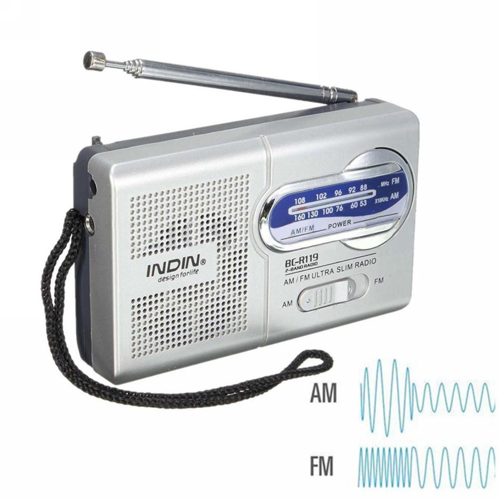 BC-R119 Radio AM FM Battery Operated Portable Radio Best Reception Longest Lasting For Emergency Hurricane Running Walking Home - view 5