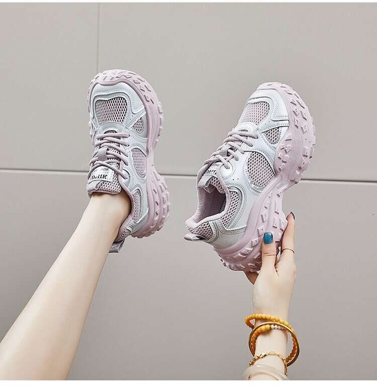 Durian Ddmysports S Bottom Big Head Ugly Cute Women Summer New Fashion Mesh Breathable Hundred Casual Sports Pops Shoes Outdoor Shoes ummer ports hoes