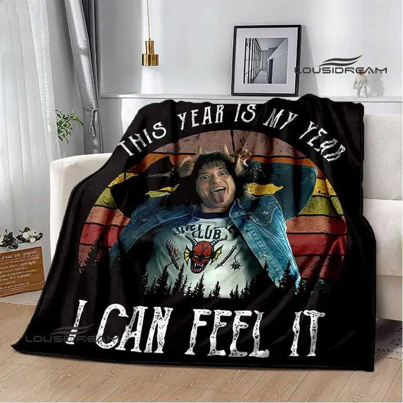 EDDIE MUNSON Printing Blanket Flannel Blanket Soft and Comfortable Blanket Home Travel Blanket bedding Birthday Gift Y240730