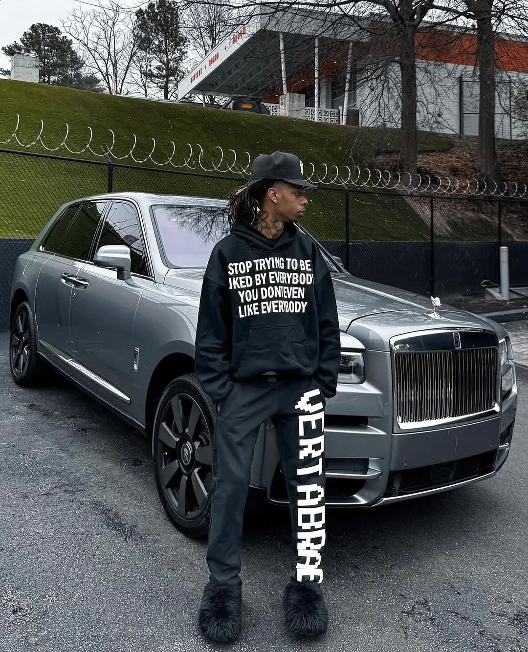 Men Clothing Sweatshirts for Man Hoodies Big Size Y2k Pink Letter Oversized High Street Casual Hooded Unisex Pullover Loose 241016