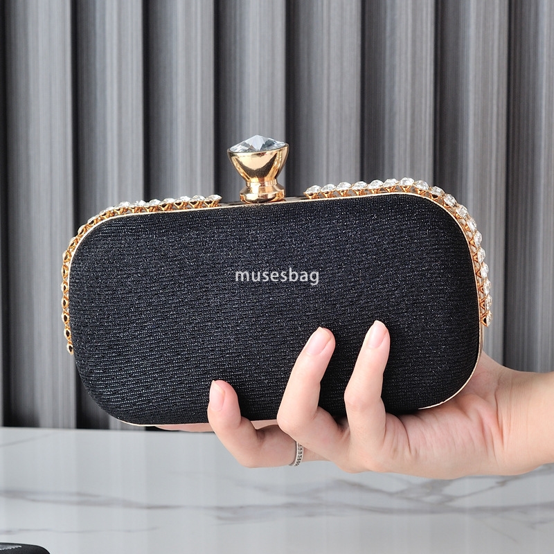 Europe and the United States dinner bag new evening bag cross-border niche design high-grade crossbody with diamond hand hold bill of lading shoulder 