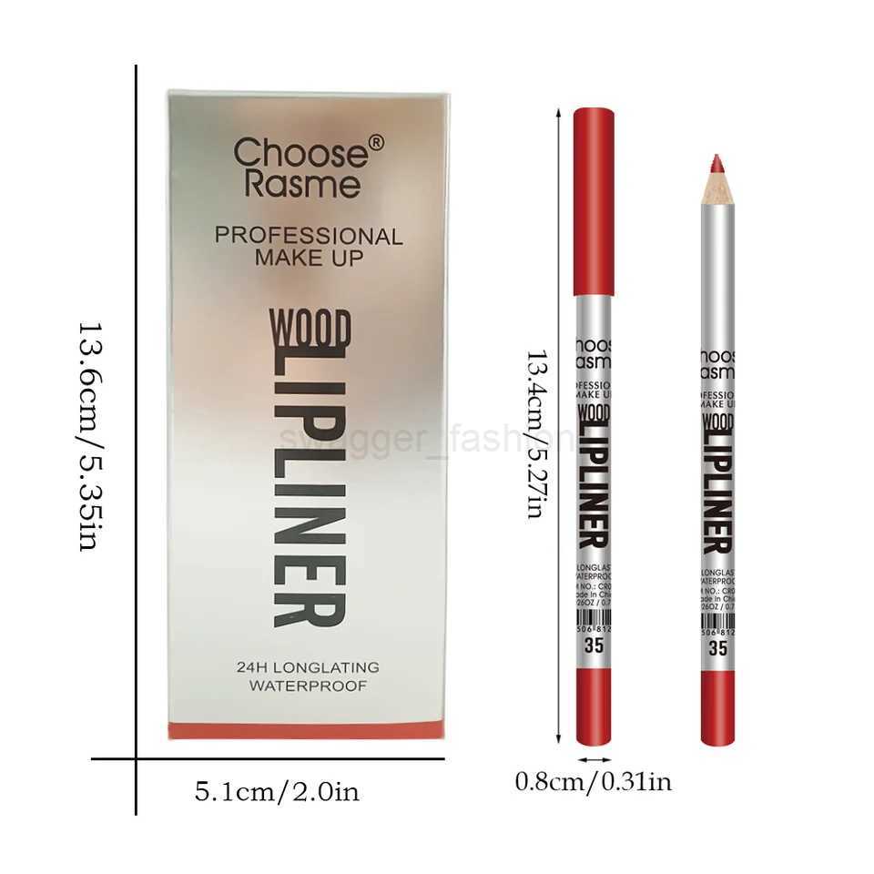 12pc Matte Lip Liners Set 12 Assorted Colors Gift Set Long-Lasting Non-SmudgingXJ240731