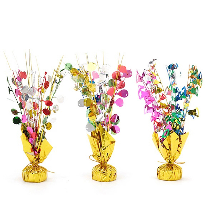 Party Festival Wedding Wedding Room Crafts Decoration Balloon Table Float Table Decoration Balloon Holder Bracket Load-bearing pendant Five pieces per