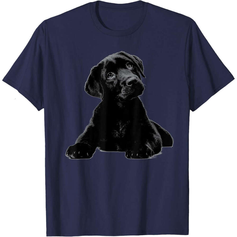 T shirt Mens Black Lab Puppy Graphic Tees Men - Dog Mom Shirt T-Shirt shirts tshirt graphic tee Casual tops summer clothes Short sleeve Free shipping