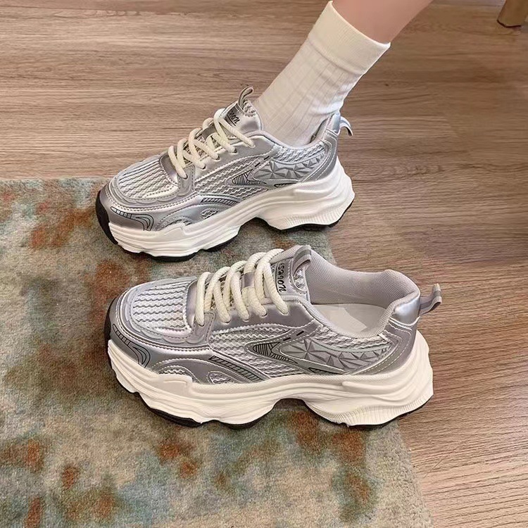 Trendy Women Sneakers Running Clunky Shoes Fashion Versatile Athleisure shoes