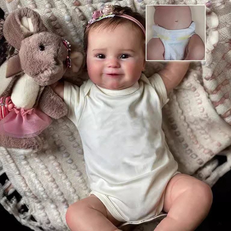 Dolls 14inch Full Body Silicone Bebe Reborn Girl Coco Dolls Boy Isaac Doll Soft Lifelike Baby DIY Blank Toys 231024