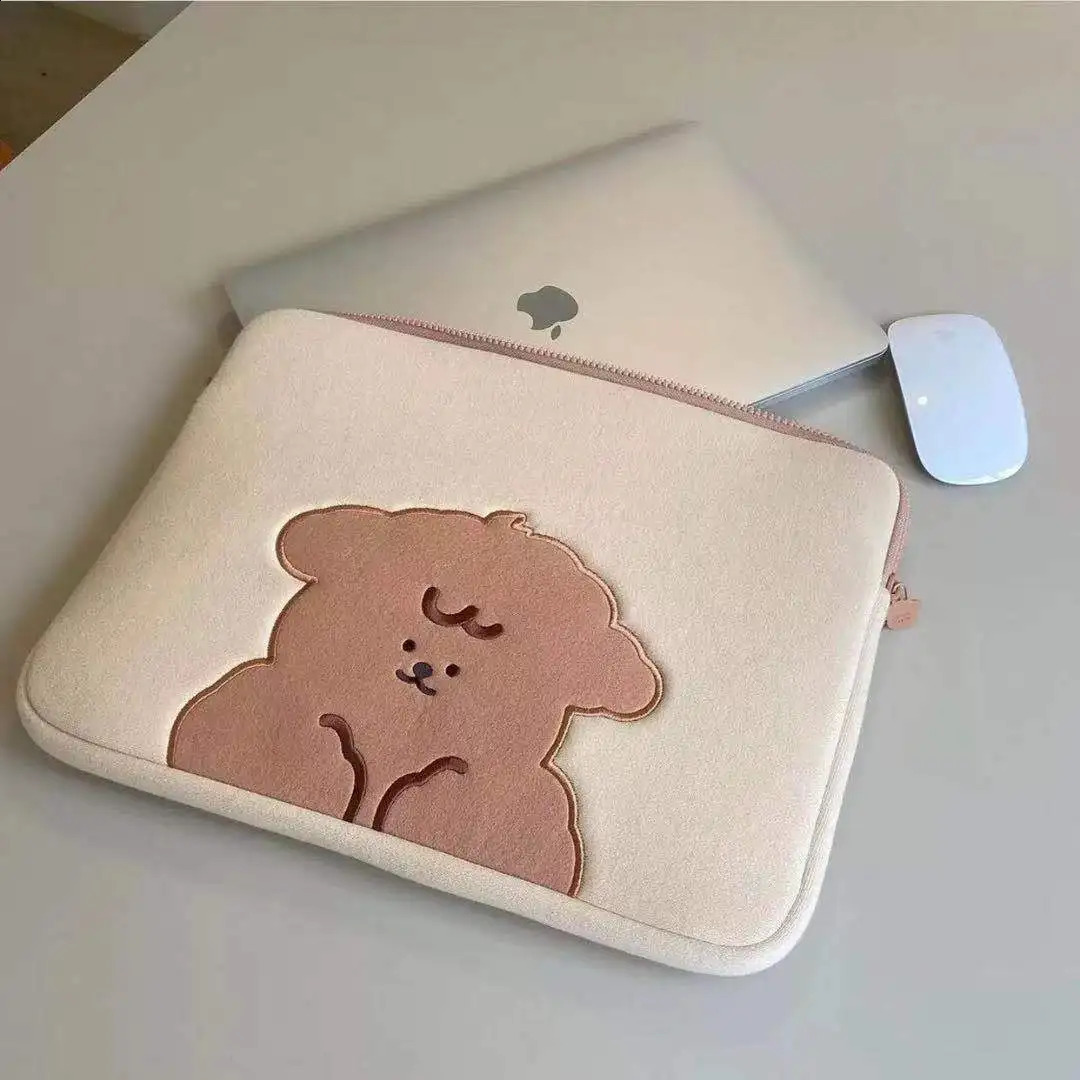 Cute Laptop Sleeves Carring Case 11 12 13 14 15 156 Inch Computer Bags for Macbook Ipad 97 102 109 ASUS 240730