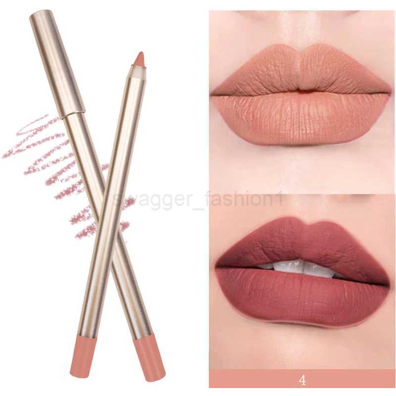 BIVANFE Lip Liner Cruelty Free Vegan Private Label Cosmetics Makeup Dark Brown Matte Waterproof Creamy LiplinerXJ240731