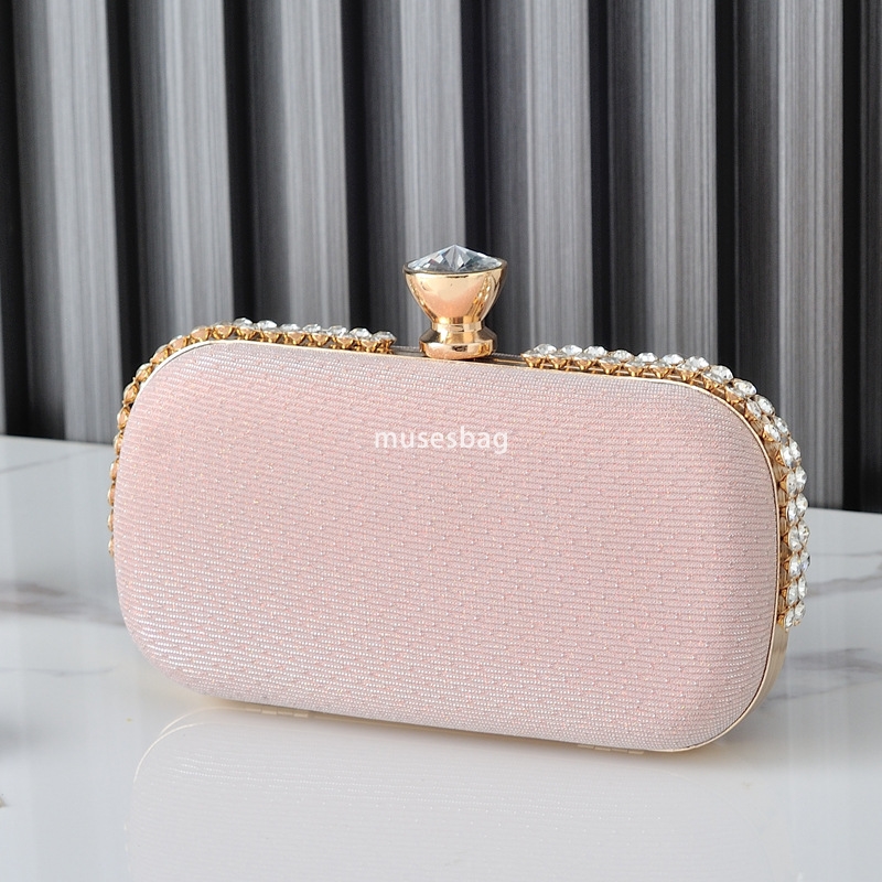 Europe and the United States dinner bag new evening bag cross-border niche design high-grade crossbody with diamond hand hold bill of lading shoulder 