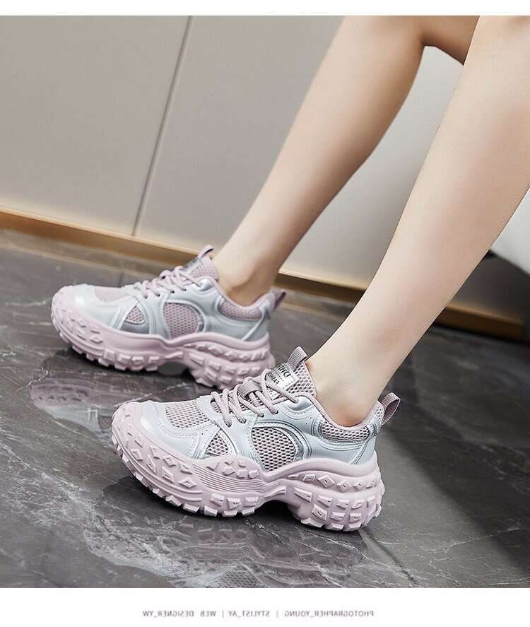Durian Ddmysports S Bottom Big Head Ugly Cute Women Summer New Fashion Mesh Breathable Hundred Casual Sports Pops Shoes Outdoor Shoes ummer ports hoes