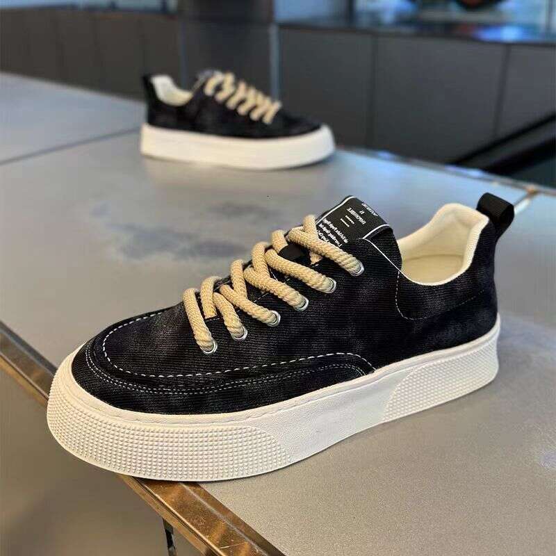 S Men Ddmysports Spring New Casual Canvas Breathable Soft Bottom Trend Comfortable Fashion Sports Men Board Shoes Green Outdoor Shoes pring oft ports 