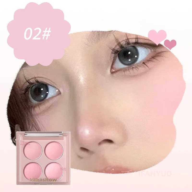 Korean Blush Pallete Expansive Color Brightening Face Contouring Shadow Blusher Long-lasting Tint Cheek Korean Makeup CosmeticsXJ241111