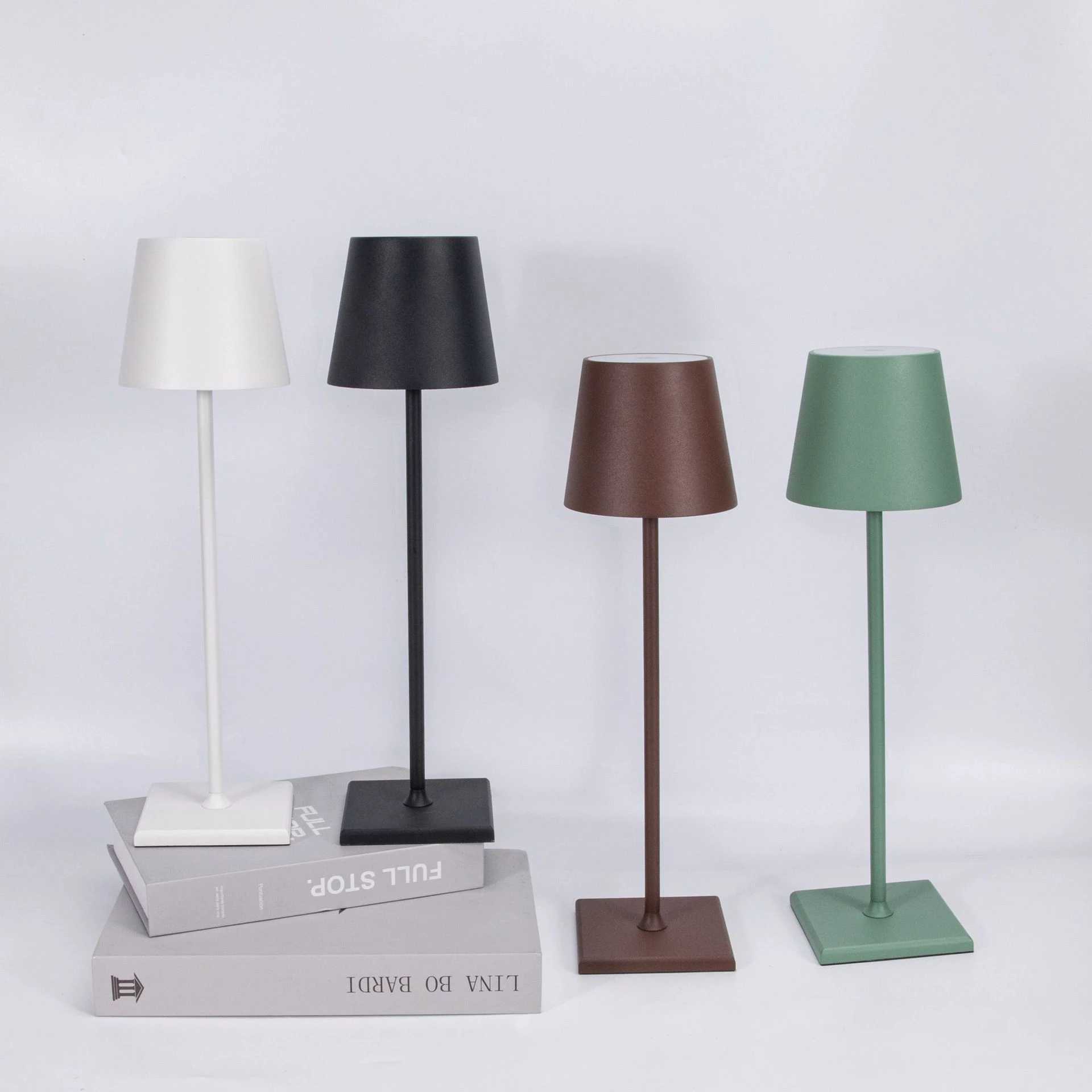 LED Table Lamp Dimmable USB Lamp IP54 Waterproof Portable Table Lamps Wireless Room Decor Bedside Light for Coffee Table OfficeKL240731
