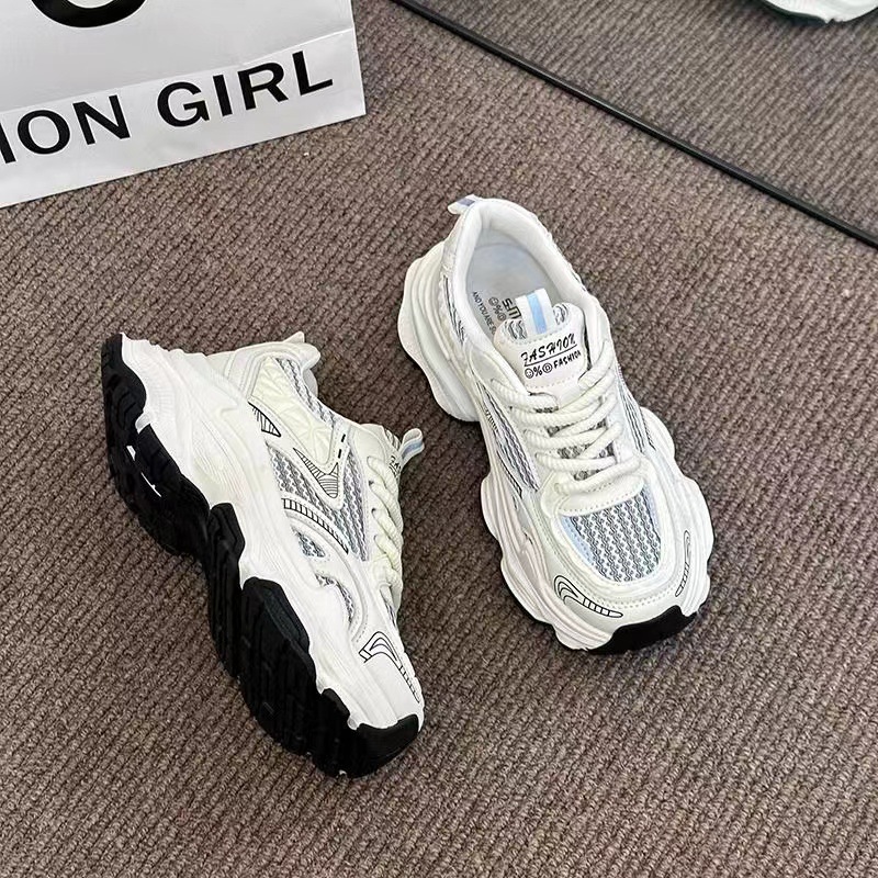 Trendy Women Sneakers Running Clunky Shoes Fashion Versatile Athleisure shoes